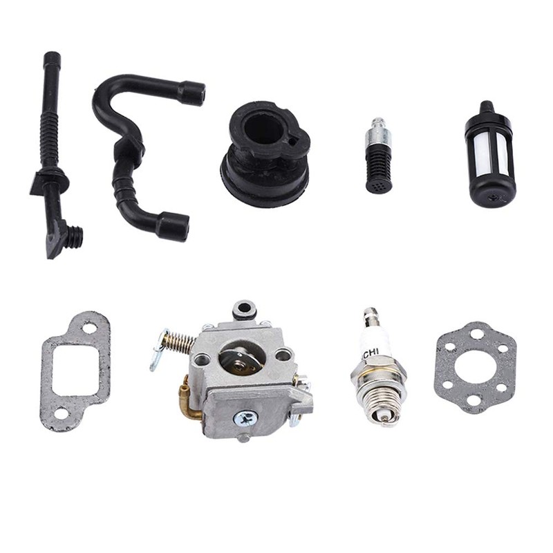 Carburetor Carburetor Set for MS170 MS180 017 018 Chainsaw Easy