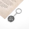 HZMAN Stainless Steel Keychain Universal Duty Key Holder Gothic Keychains