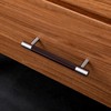 TRUSTMI Cabinet Pulls 10 Packs 4-Inch Hole Center Splined Solid