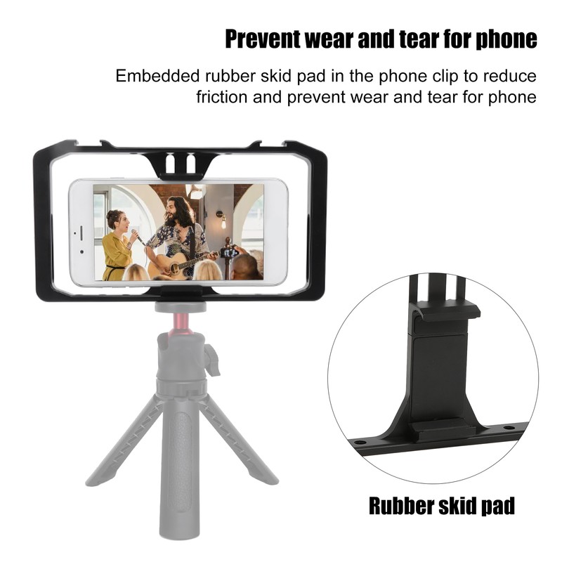 Manbily Phone Cage Grip Rig PD‑02 PRO 2 Metal Handheld