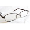 Magnivision +2.25 Brown Wire Frame Reading Glasses w/ Spring Hinges