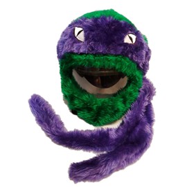 FunnyRiders Motorcycle Helmet Cover Plush - Motorcycle Helmet Cover - Plush Helmet Cover Motorcycle Helmet - Motorcycle Accessories Funny - Motorcycle Helmet Cover - Made in Poland Plush Helmet