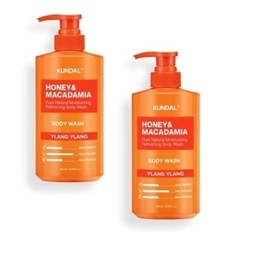 [Kundal] Kundal Pure Body Wash Ylang Ylang 500ml x 2 Moisturizing, soothing scent, moist and smooth body care / [쿤달] 쿤달 퓨어 바디워시 일랑일랑 500ml x 2개 보습 진정 향기 촉촉한 매끄러운 바디케어