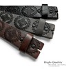 Men's Genuine Casual Dress Leather Belt Strap 1-1/2" = 38mm
