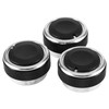 3pcs Air Conditioning Control Knob Car Heat Control Switch Switch