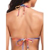 Ocean Blues - Bikini triangular para mujer, Diseño floral colorido,