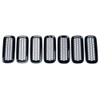 2015-2017 Renegade 7pcs ABS Front Grille Inserts with Mesh (Black)