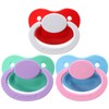 CutiePlusU Adult Size Dummy - Large Teat Shield Colour Mix