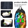 bzjqh Unspeak-able School Backpack, Unspeak Backpack, Frog Bookbag for Kids,
