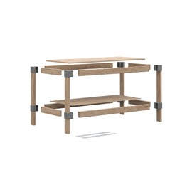 Heavyweight 2' x 4' Do-It-Yourself Workbench Kit,Gray