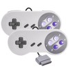 2 Pack Retro Wired Controller for SNES Original Console, kiwitatá