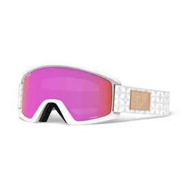 GIRO Damen Dylan Skibrille, White Quilted, One Size