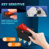 DaFuRui 15Pcs KCD3-101 250V/15A, 125V/20A Red Light Illuminated LED On/Off