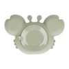 3pcs Toddler Divided Plate Set Silicone Baby Suction Plate Anti