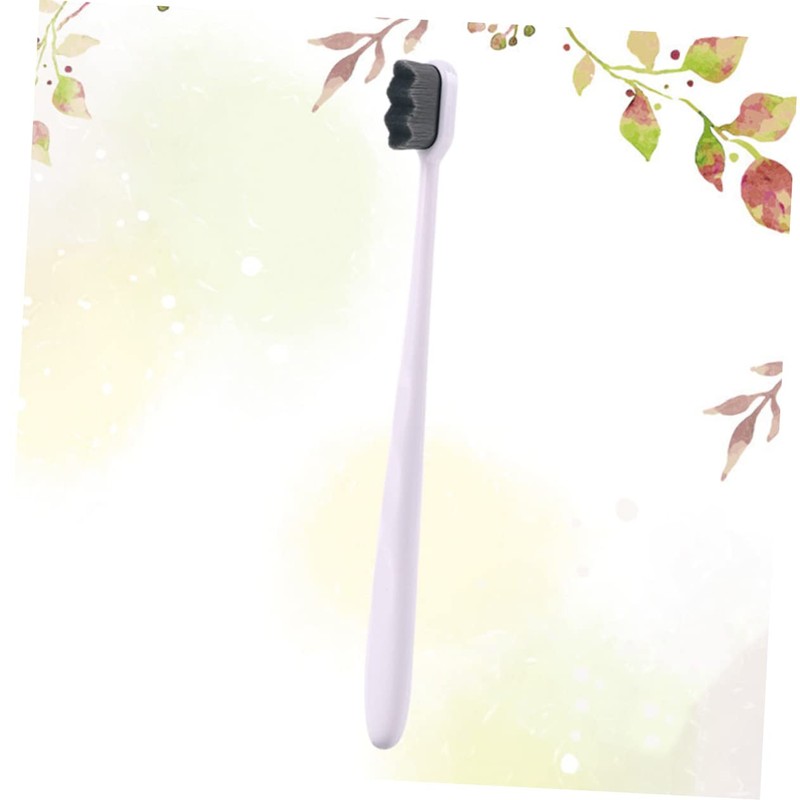 FOMIYES Bristle Toothbrushes Ergonomic Handle for Complete Oral Care -nano