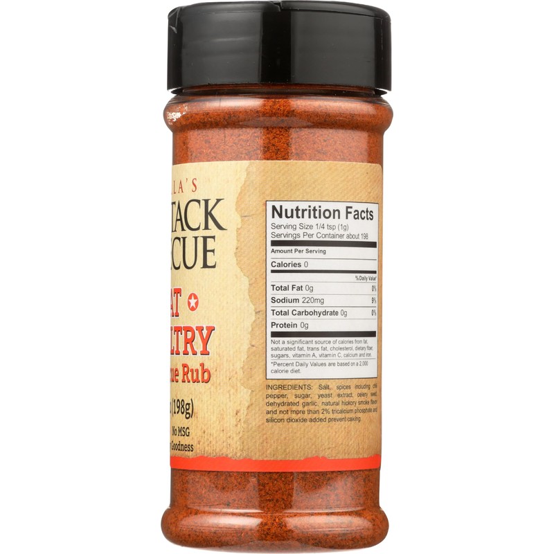 Roadlamp FIORELLAS Jack Stack BBQ Meat & Poultry BBQ Rub,