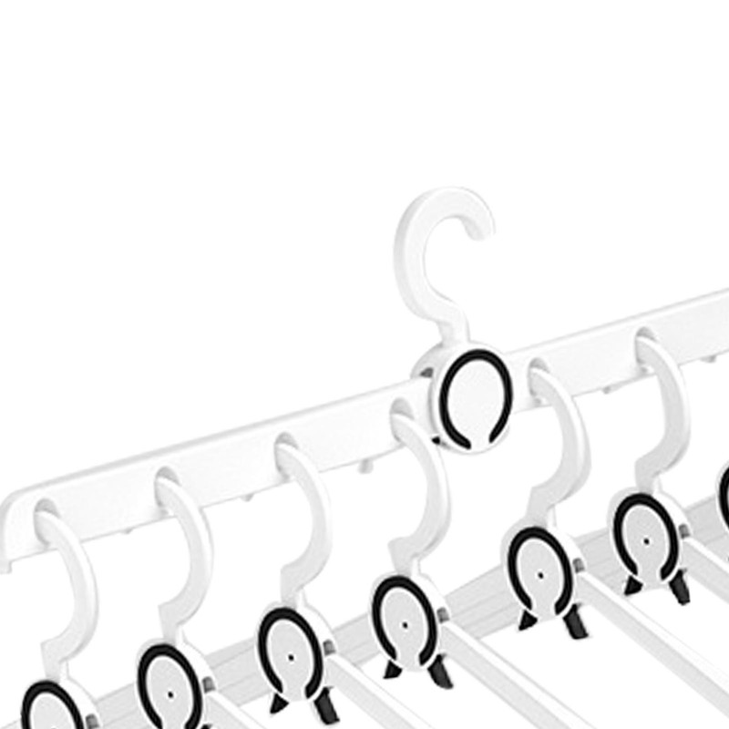 Folding Hangers Plastic Anti Slip Multifunctional Portable Travel Hangers Clothes