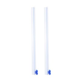 Cortador Deslizante para Film Transparente 27 CM 2 Piezas Cuchillas Enchufables Resistentes Dispensador Práctico para Cocina y Embalaje y Preciso para Envoltura de
