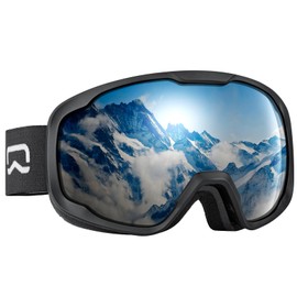 SKIWARRIOR Ski Goggles for Men & Women - OTG Snow Ski Goggles Anti Fog 100% UV Protection