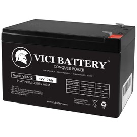 VICI Battery 12V 7AH Battery for Cooper CF1200VDS Range Control Panel Brand Product