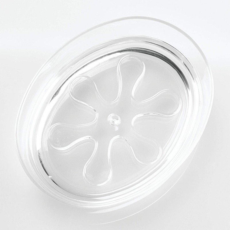 InterDesign Eva Bar Soap Dish for Bathroom Vanities, Kitchen Sink