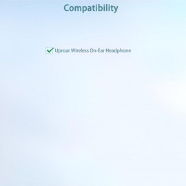 Uproar Ear Pads, HAIZEEN Ear Pads Compatible with Skullcandy Uproar Wireless On-Ear Headphones Ear Pads Replacement Cushion (Protein Skin/Memory Foam)