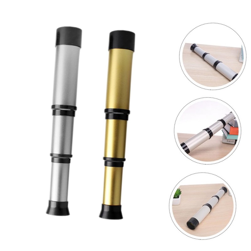 Kisangel 2Pcs Pirate Telescope Collapsible Design for Outdoor Exploration Material