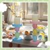 Hushee Set of 2 Easter Candle Holder Easter Decorations Candlestick