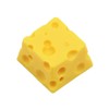 Resin Keycap Lovely Cheese Style Hand Painted Exquisite Details Durable