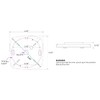 4" LED Light Engine Retrofit Kit - 5.39" Overall Size,
