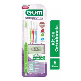 Gum Kit Bucal Ortodoncia Incluye 6 Piezas