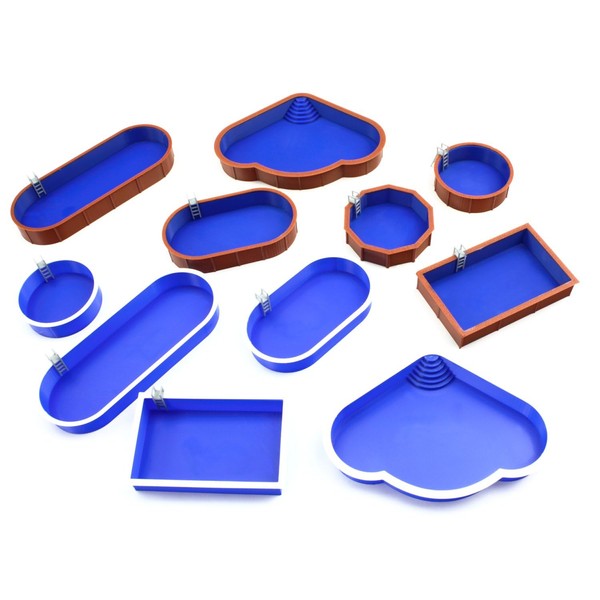 Overdrive-Racing Swimmingpool Spur H0 TT N Z - - Pool