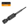 sourcing map 5pcs Hex Head Wrench Drill Bit 1.5mm(H1.5) Metric