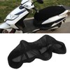 Motorcycle Seat Covers 3 Dimensional Breathable Design Mesh Black Replacement