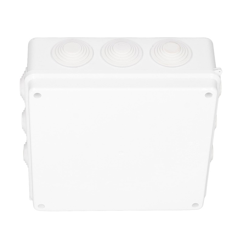 Electrical Junction Box 200x200x80mm IP65 Weatherproof Pre Drilled Electrical Enclosure