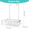 PZJFH Shower Caddy, Hook Design Shower Shelf，Strong Load-Bearing Capacity Shower，Bathroom