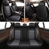 AOMSAZTO Leather Car Seat Cover Custom Fit for Toyota RAV4