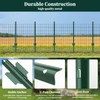 10 Pack Garden Fence Post, 5 Feet Heavy Duty Metal