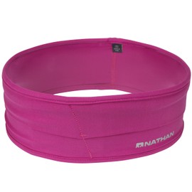 Nathan The Hipster Running Belt Pack and Fitness Belt, Mens, 7701NVBS, Very Berry, Small