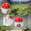 3D Red Mushroom House Reptile Hides and Caves, Reptile Hideout