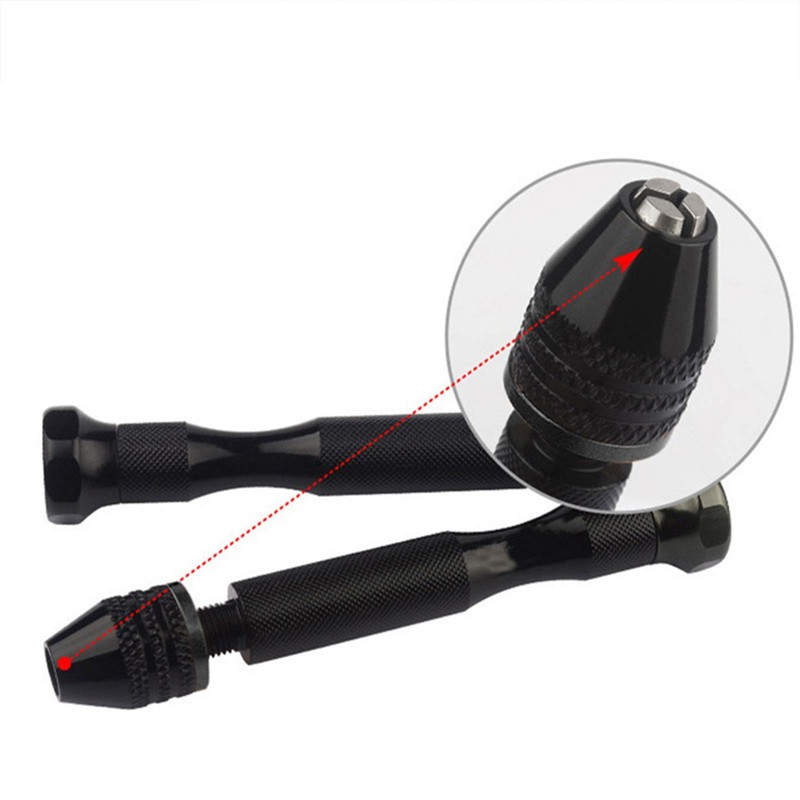 DXIA 31 Pieces Pin Vise Hand Drill Bits, Hobby Drill