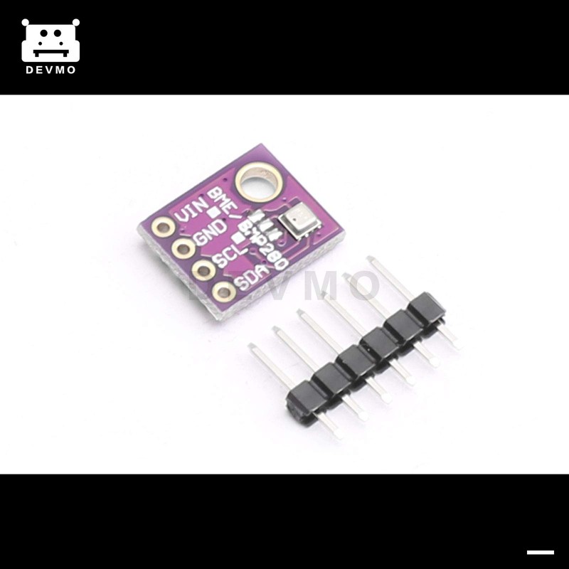 DEVMO BME280 Digital Temperature Humidity Barometric Pressure Sensor Module, 5V