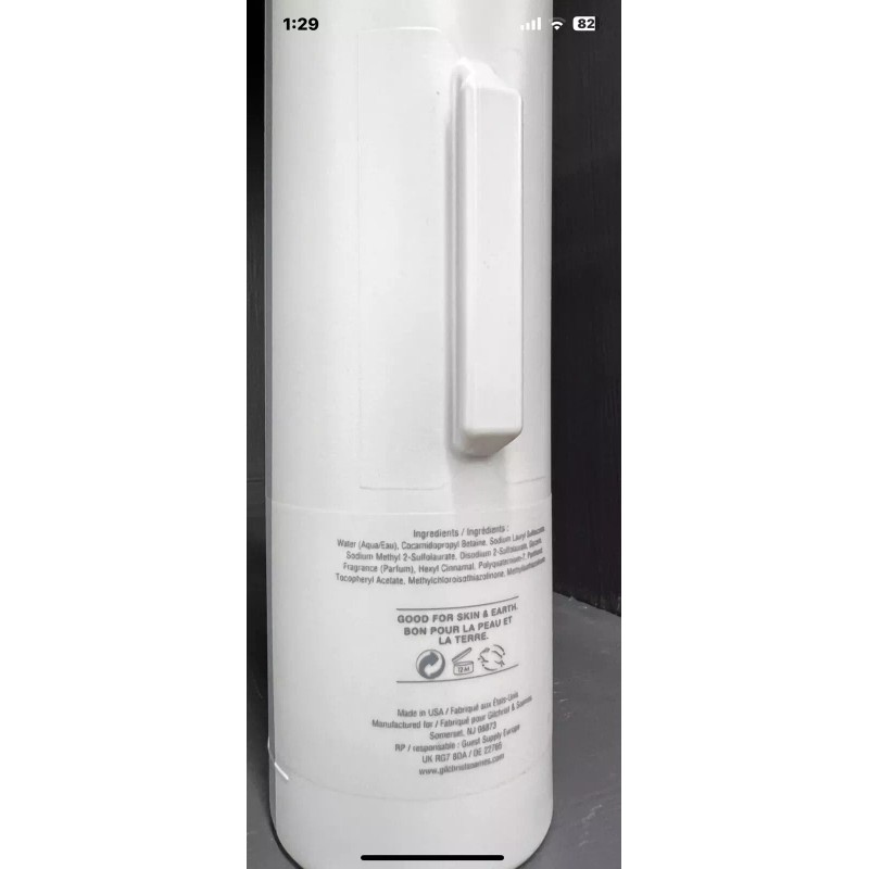 Gilchrist & Soames 3X Gilchrist & Soames Zero% SHOWER GEL,