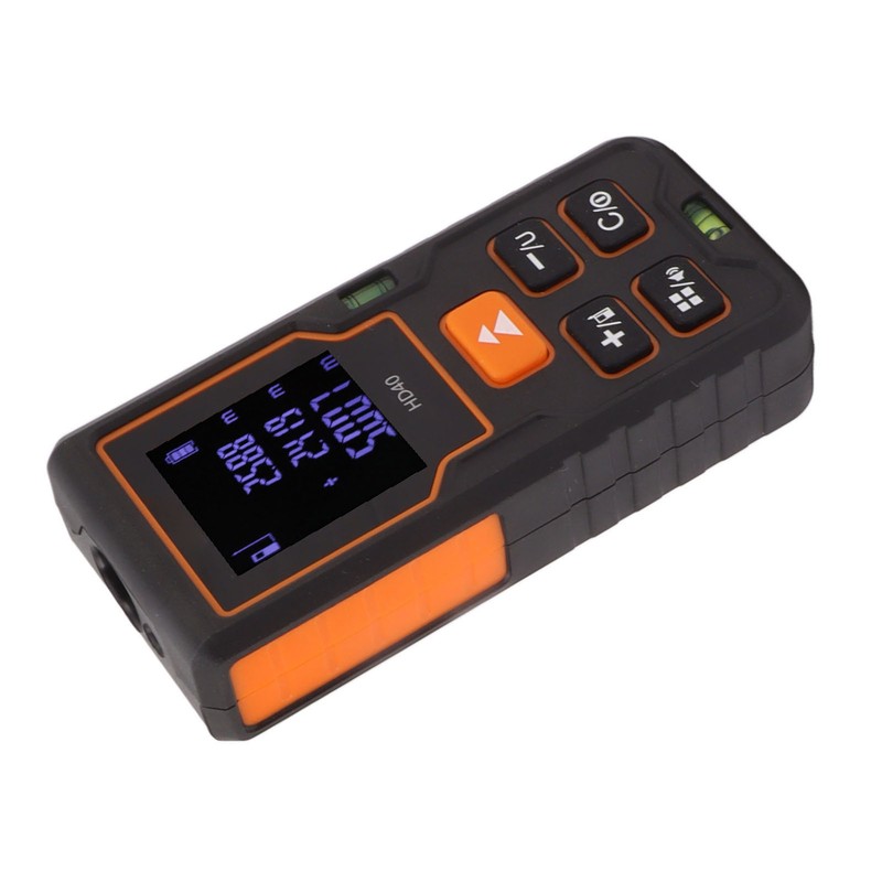 Laser Distance Meter High Accuracy Portable Handheld Rangefinder for Engineering