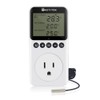 KETOTEK KT3200 Day and Night Temperature Controller Plug Digital Thermostat