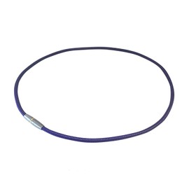 Phiten RAKUWA Magnetic Titanium Necklace, Metal Top, 19.7 inches (50 cm)