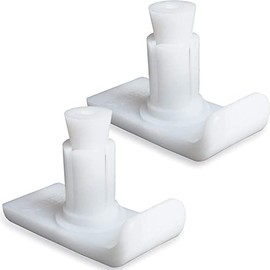 1 Pair Glides Skis (White)