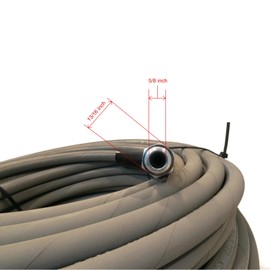 The ROP Shop | 100' Hose - 4000 PSI, Non-Marking with Couplers for Power Pressure Washer Pumps