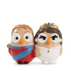 Lucky Charm in hand painted ceramics "PRINCE & PRINCESS" Goofi