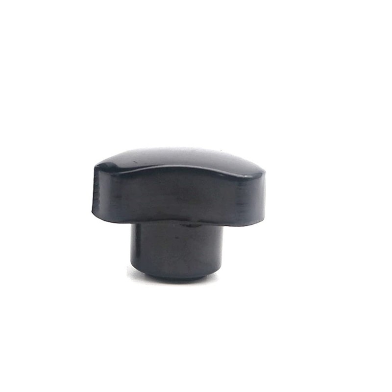 Star Knob Grip M12 x 100mm Male Thread Triangle Head